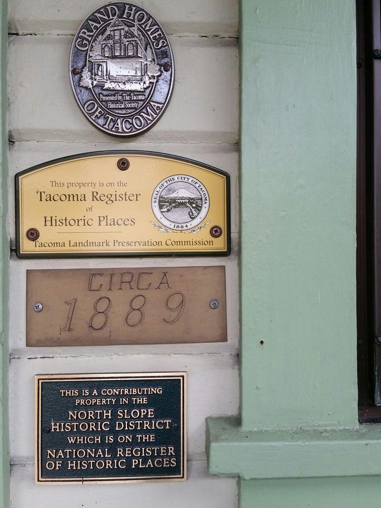 Geiger Victorian Bed And Breakfast Такома Экстерьер фото